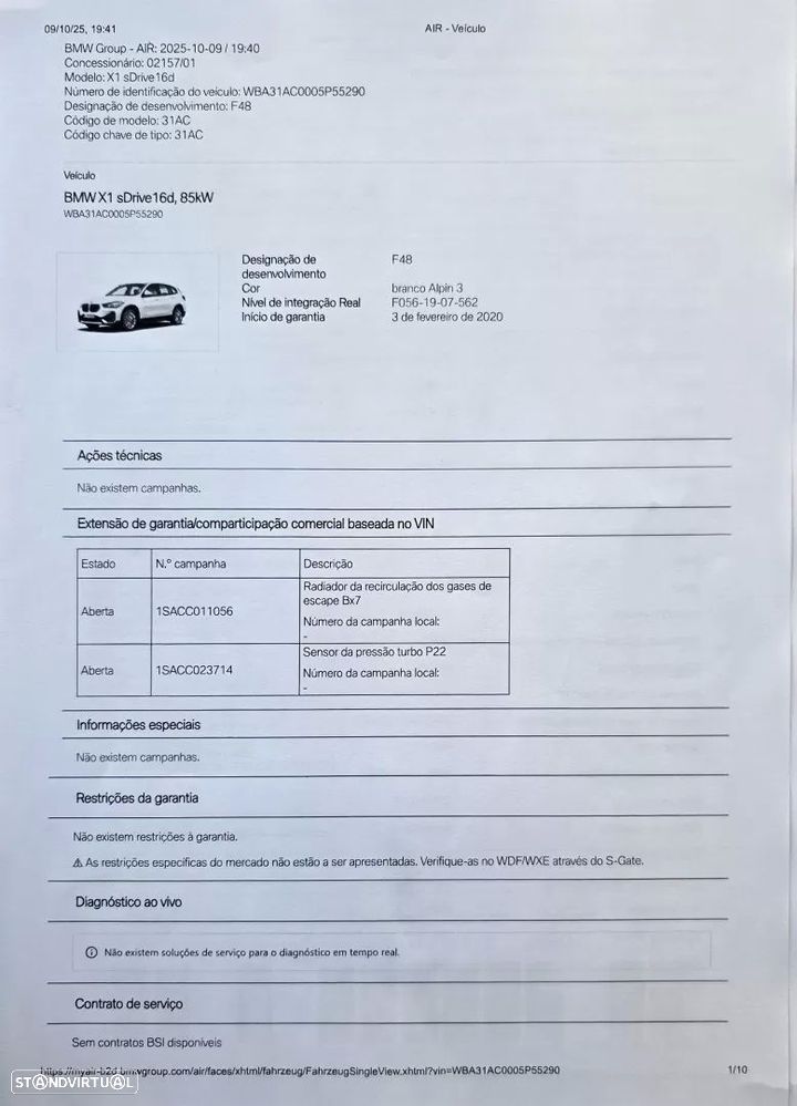 BMW X1 16 d sDrive Auto Line Sport - 53