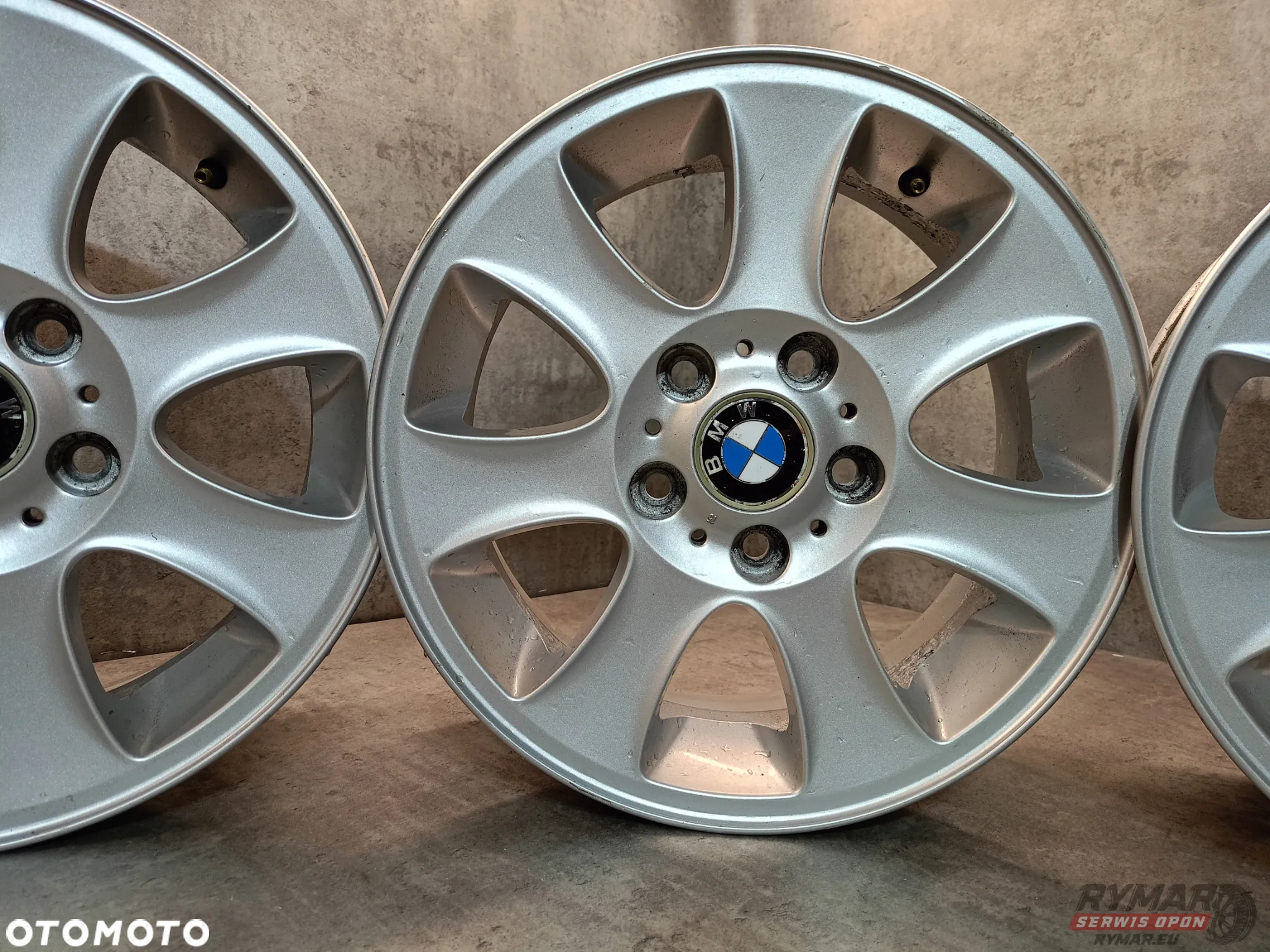 ŚLĄSK ALUFELGI 7X16" 5x120 ET44 ORYGINAŁ BMW KOMPLET - 4