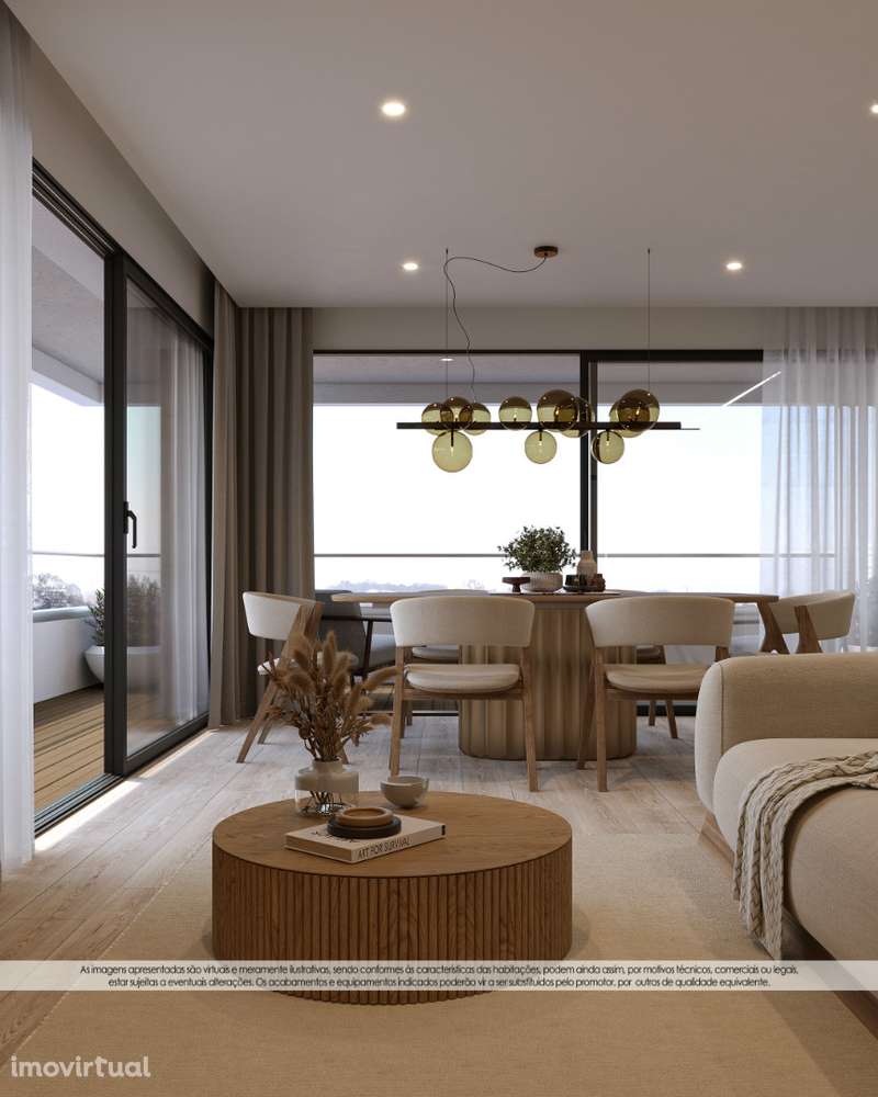 T2 Novo Último Piso c/ Lugar de Garagem em Custóias (Matosinhos) - Grande imagem: 3/27