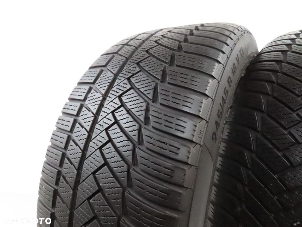 2x 245/45R18 OPONY ZIMOWE Continental WinterContact TS850P 100V XL SSR RSC - 8