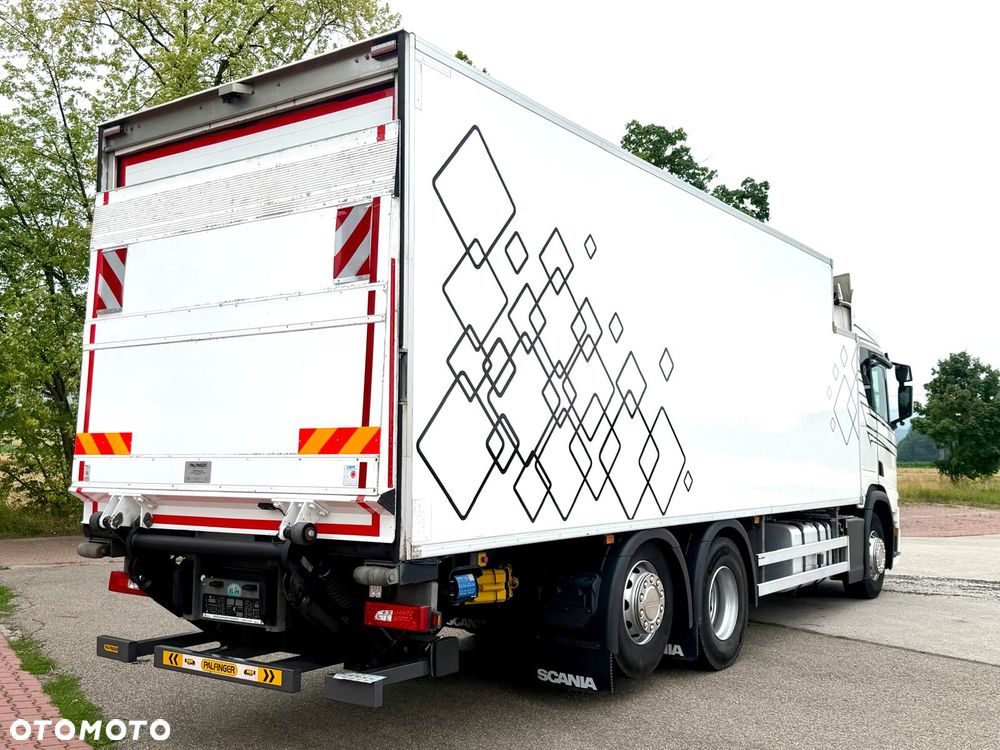 Scania SCANIA R410 / CHŁODNIA / 2020 /  WINDA / BEZ EGR  / TRZECIA OŚ PODNOSZONA ORAZ SKRĘTNA / SPROWADZONY / SYPIALKA / AUTOMAT / 19 PALET / E6 / STAN BARDZO DOBRY - 5