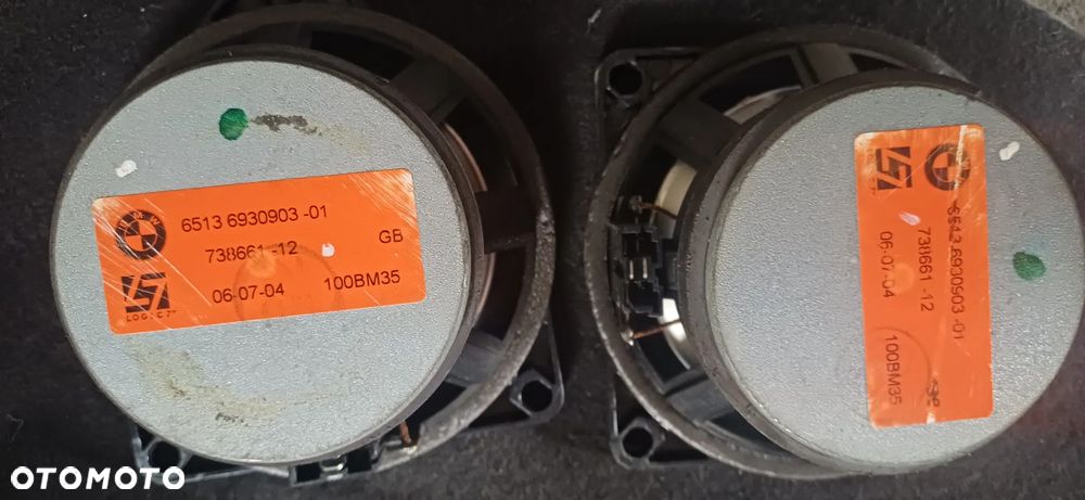 Nagłośnienie LOGIC 7 BMW E60 głośniki zestaw komplet - 3