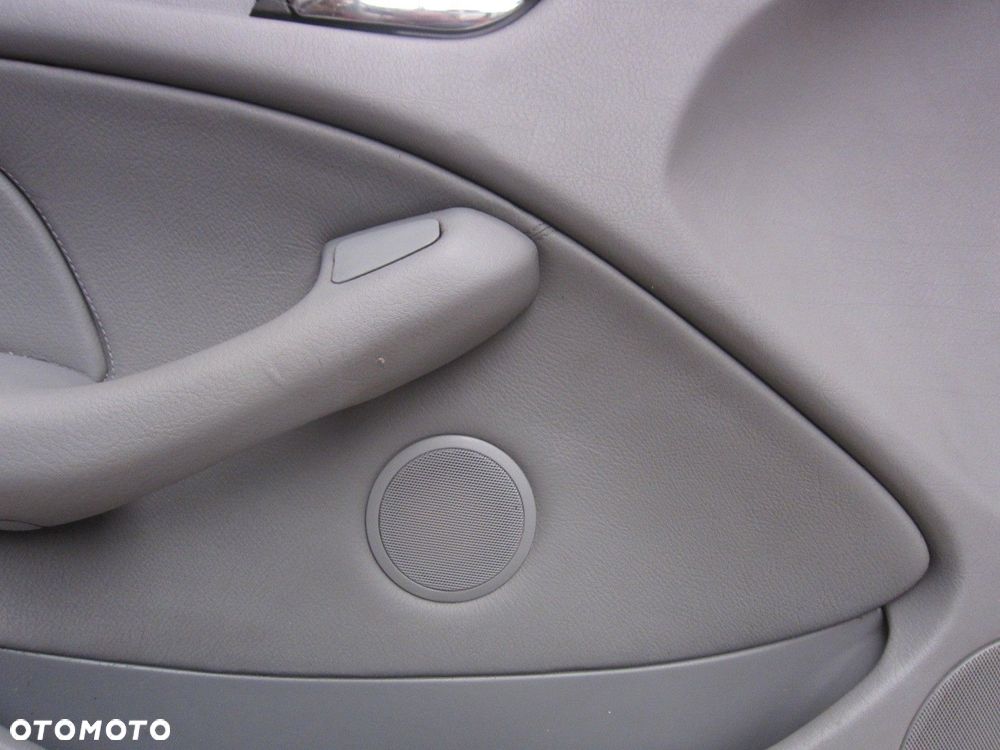 BMW E46 SEDAN KOMBI BOCZEK LEWY TAPICERKA DRZWI SZARA SZARY SKÓRA SKÓRZANY - 5