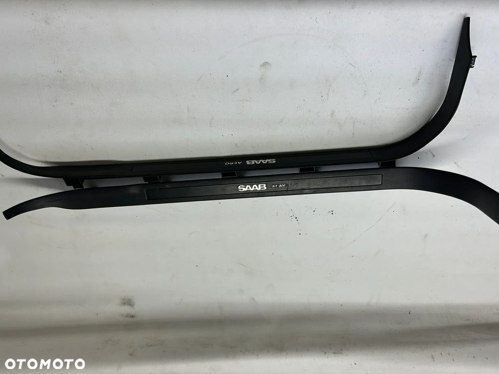 Saab 95 9-5 listwy progowe Aero progi nakładki 2006-2009 - 1