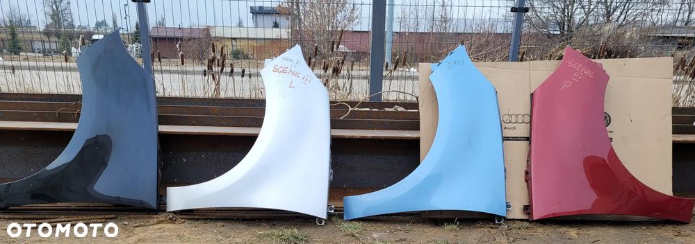 BŁOTNIK LEWY PRAWY PRZÓD RENAULT SCENIC III - 1