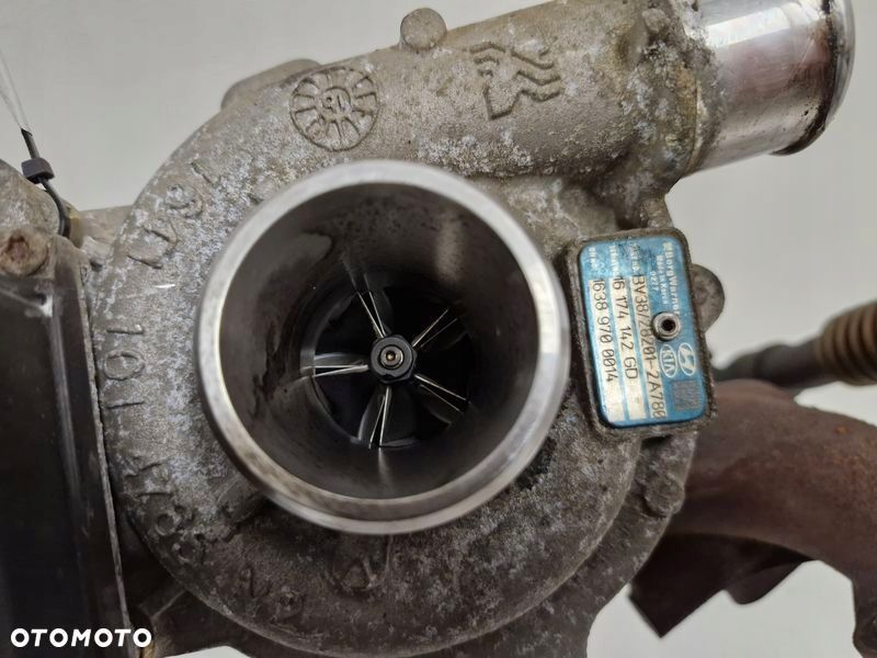 kia ceed 2 ii lift 1.6 crdi turbosprężarka turbina 28201-2a780 - 5