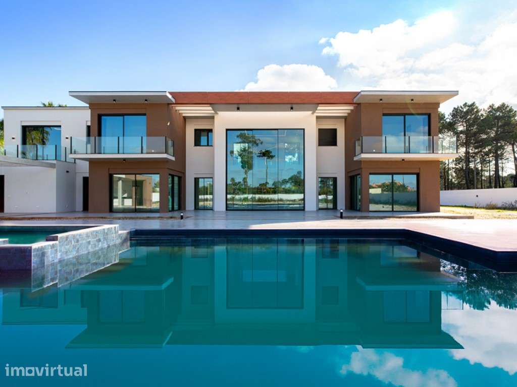 Moradia Nova V7 em Verdizela com 496m2 e 5.000m2 de terreno - Grande imagem: 2/47