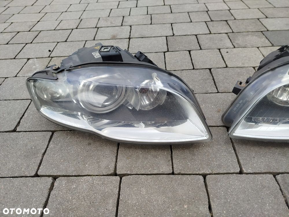 Audi A4 B7 lampa przednia lewa plus prawa Xenon komplet - 3