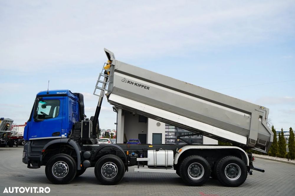 Mercedes-Benz AROCS 4145 / 8X8 / WYWROTKA TYLNOZSYPOWA / KH-KIPPER 6 M / AUTOMAT / EURO 6 - 3