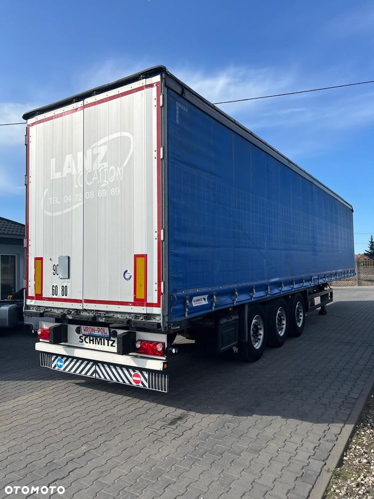 Schmitz Cargobull 2015 firanka wzmacniana plandeka mało używana bogato wyposażona wron-pol - 5