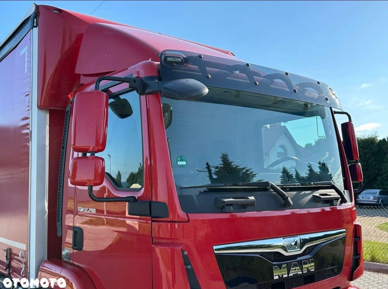 MAN TGM 15.290 / FIRANKA / AUTOMAT / CAŁY NA PODUSZKACH / 21 EUROPALET / 8.5 M DŁUGOŚCI / EURO 6 - 14