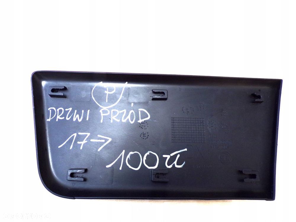 DUCATO JUMPER BOXER 17- LISTWA NA DRZWI PRZEDNIE PRAWE CZARNA - 1