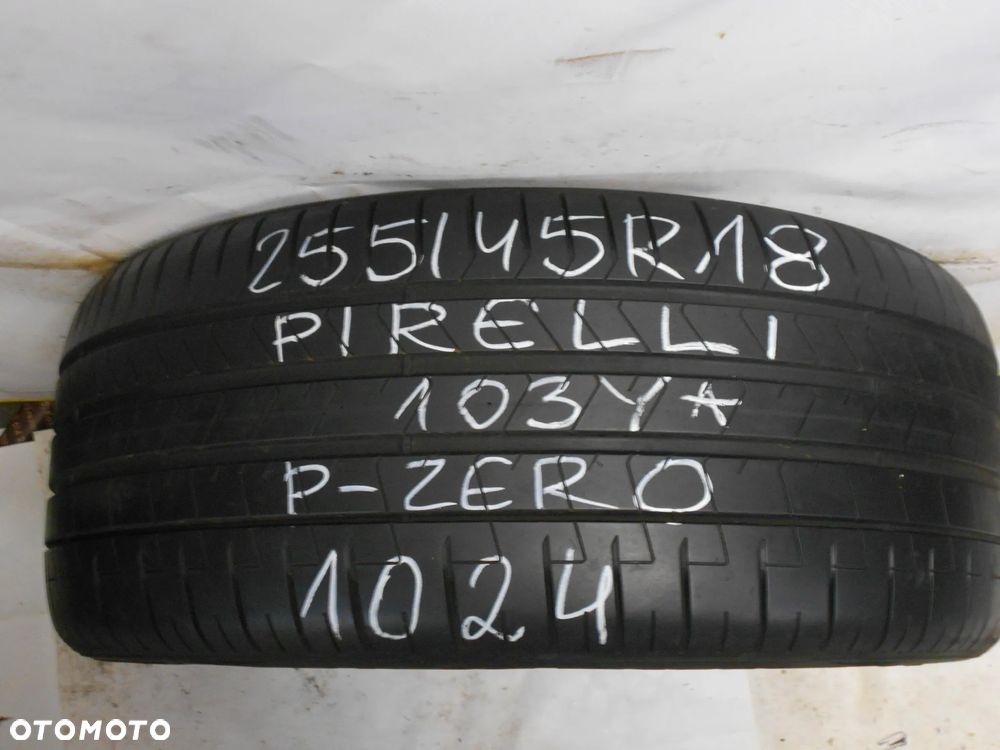 OPONA POJEDYNKA  255/45R19 PIRELLI PZERO DOT 1024 6.1MM - 1