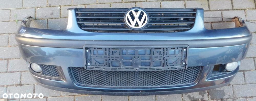 zderzak przedni przód VW POLO 6N2 lift 99-01 LC7U kompletny