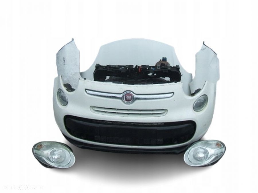 FIAT 500L diesel MASKA BŁOTNIK ZDERZAK LAMPY WZMOCNIENIE PRZÓD 934/A 268/A - 1