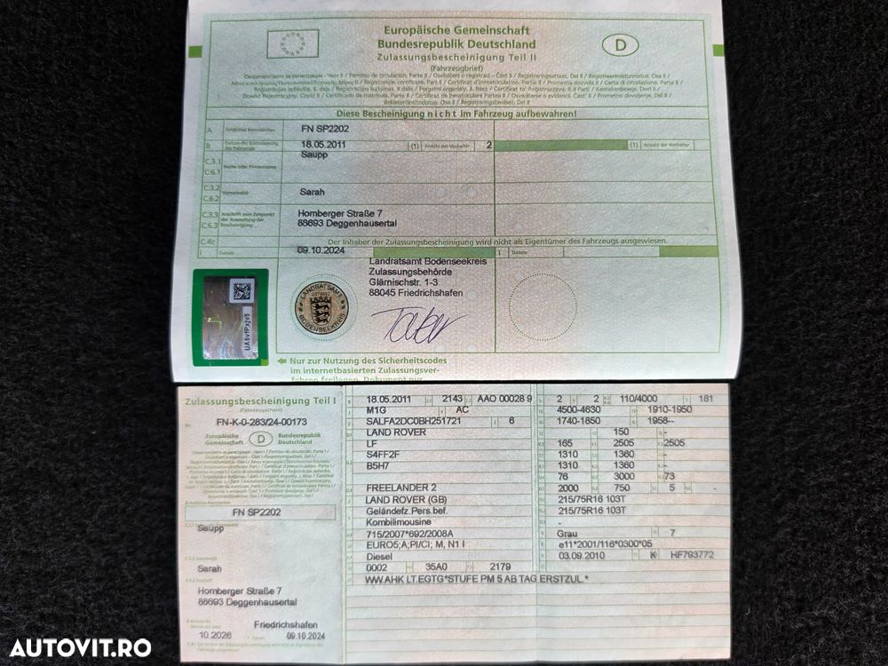 Land Rover Freelander 2 2.2L TD4 S - 34