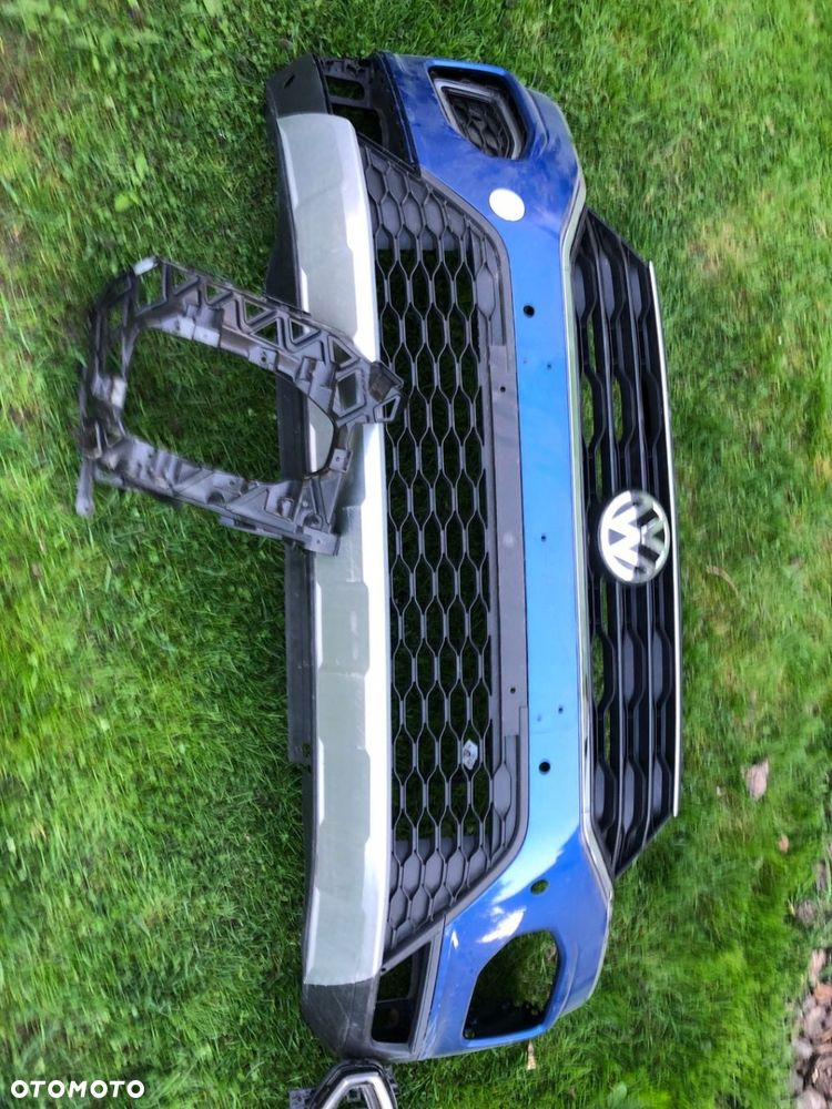 VW T-RoC 2GA zderzak kratki spoiler grill - 2