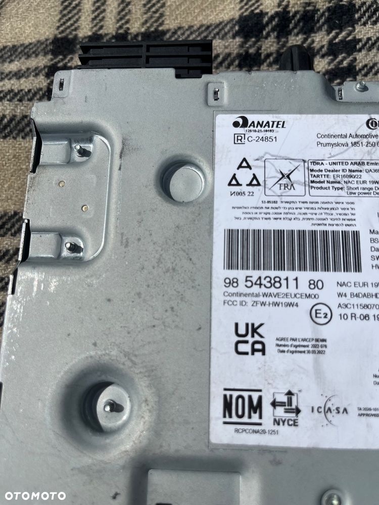 Radio Tuner Nawigacja Peugeot Citroen OPEL DS - 4