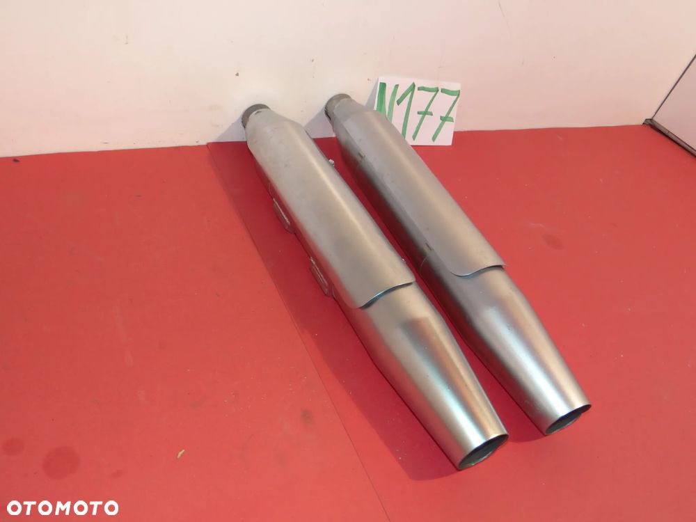 N177  HARLEY DAVIDSON TŁUMIK TŁUMIKI WYDECH SOFTAIL HARITAGE FAT BOY HARFXS1584 1688 - 2