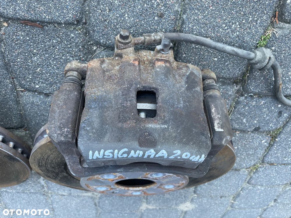 Opel Insignia A ZACISKI HAMULCOWE TARCZE KLOCKI KOMPLET PRZÓD 321 TYŁ 292 - 2