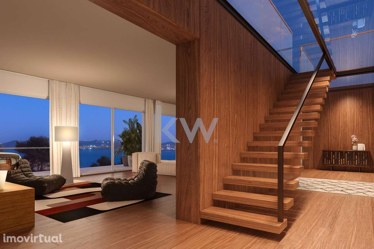 T4 em Oeiras | 256 m2 Área Útil | Varanda 40m2 | 4 lugares de estacion - Grande imagem: 5/48