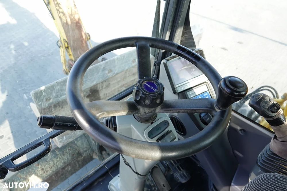 Komatsu PW 180-10 / EXCAVATOR PE ROȚI / 2017 / - 30