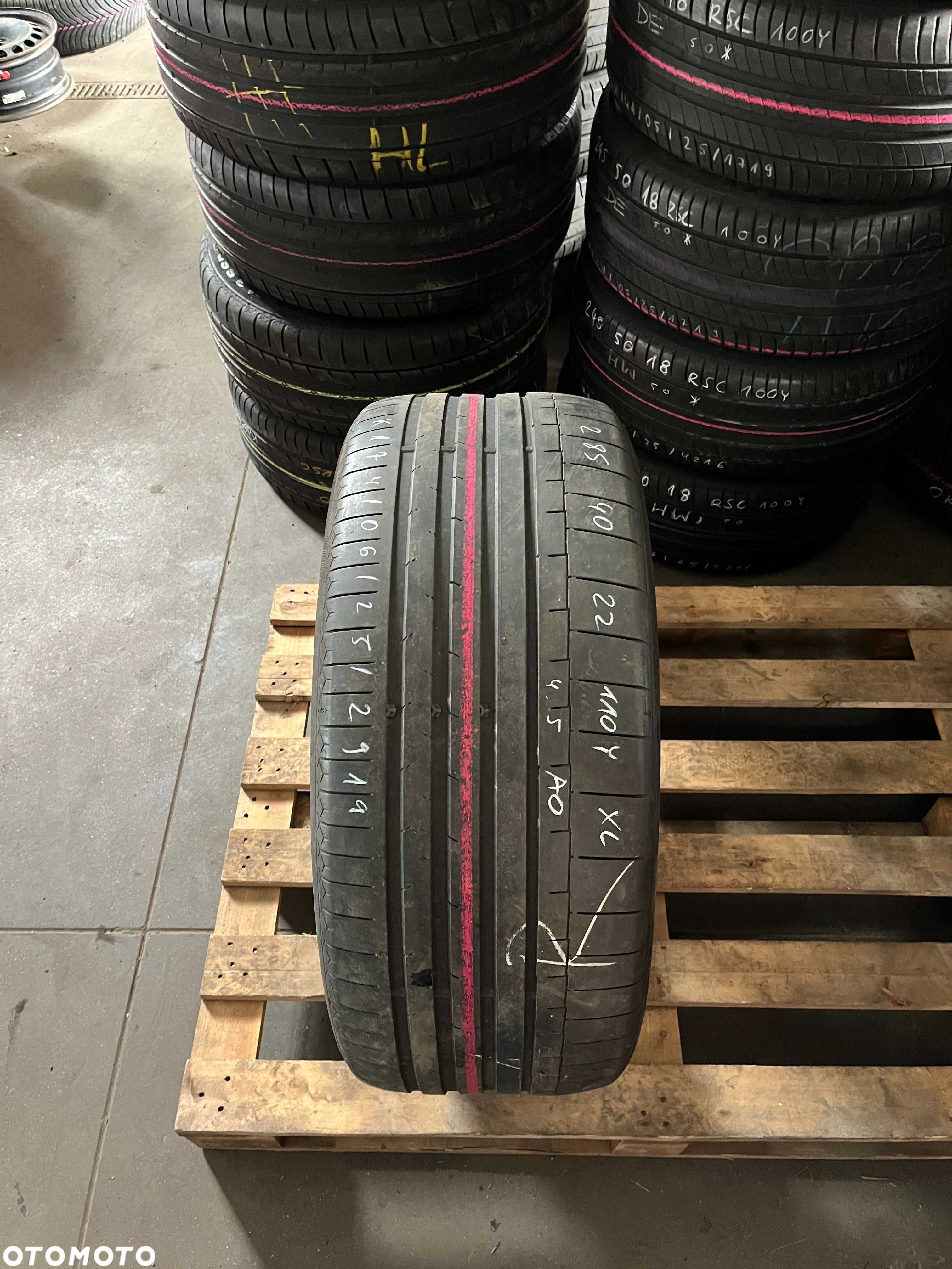 opona 295/40R22 110 Y XL AO Continental SportContact 6 - 1