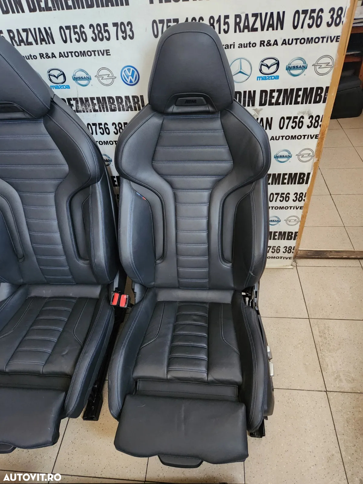 Interior Complet Bancheta Tapiterie Scaune M Pack Rabatabile Volan Stanga Bmw M2 G42 Originale Ca S - 3