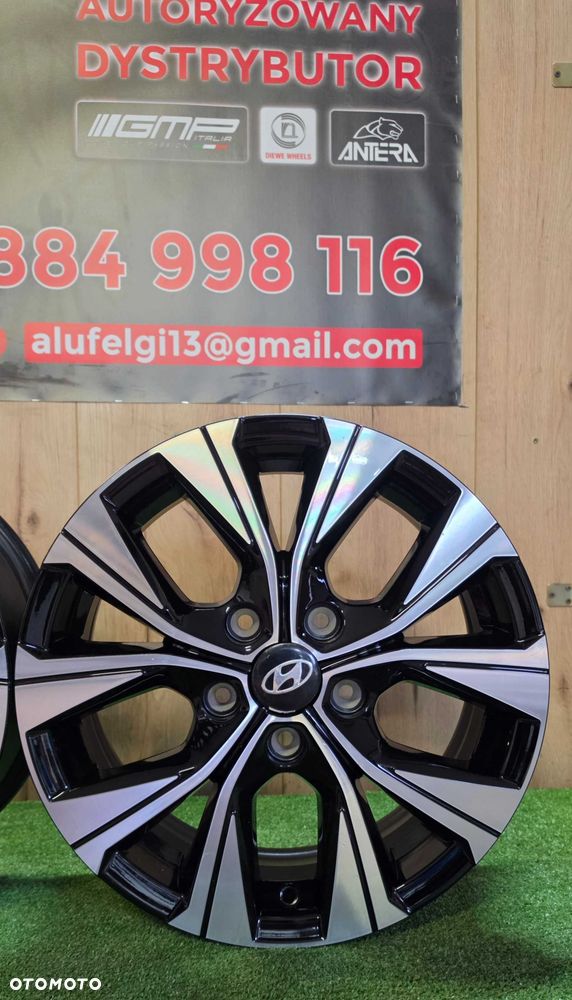 Nowe alufelgi HYUNDAI 16x5x114,3 - Elantra, i30, IONIQ,ix20 Kona Tucson - 8