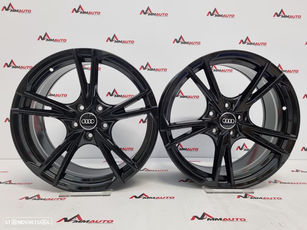 Jantes Audi A5 S5 Preto Brilho 18 - 1