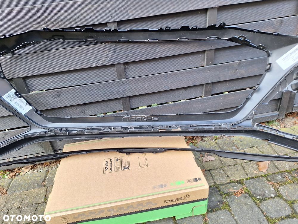 AUDI Q8 E-TRON LIFT 23- Y9B BRILLIANT SCHWARZ ZDERZAK PRZÓD PRZEDNI ORYG 4KE807725 WYSYŁKA 24H - 10