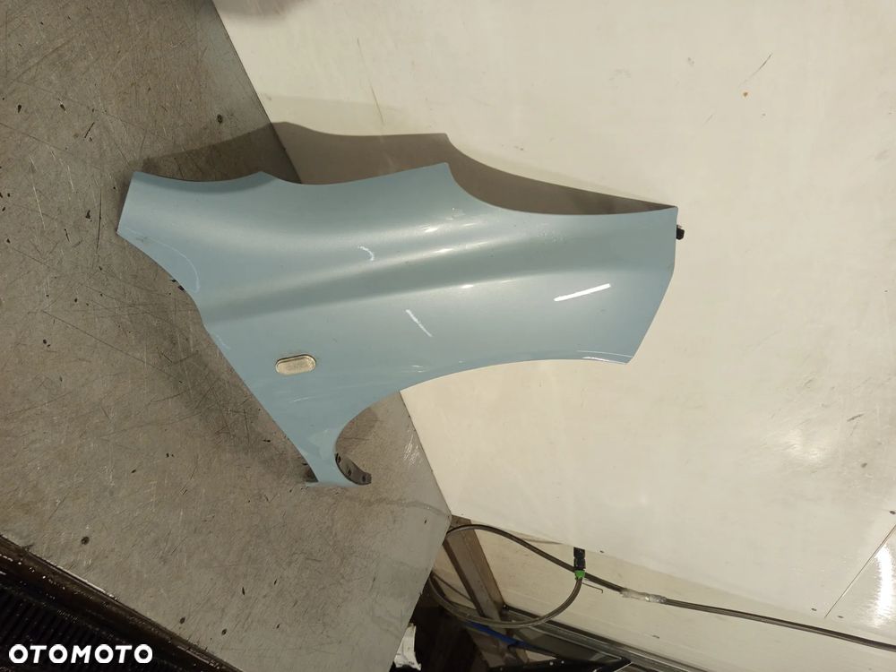 BŁOTNIK PRZÓD PRZEDNI PRAWY NISSAN MICRA K12 B32 JASNO BŁEKITNY - 3