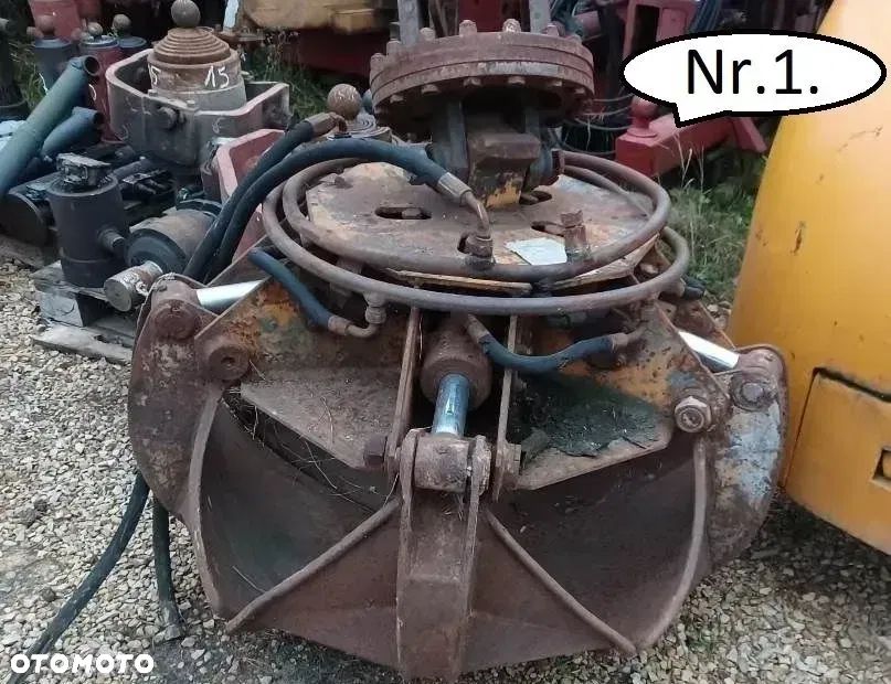 Chwytak złomu czerpak HDS Koparka Ładowacz kiper wywrot - 1