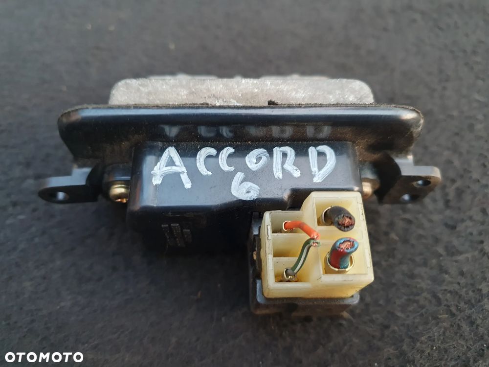 HONDA ACCORD VI REZYSTOR OPORNIK WENTYLATORA DMUCHAWY NAWIEWU 077800-0520 DENSO ORYGINAŁ - 2