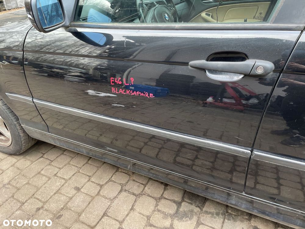 drzwi lewe przód bmw e46 sedan kombi blacksaphire - 3