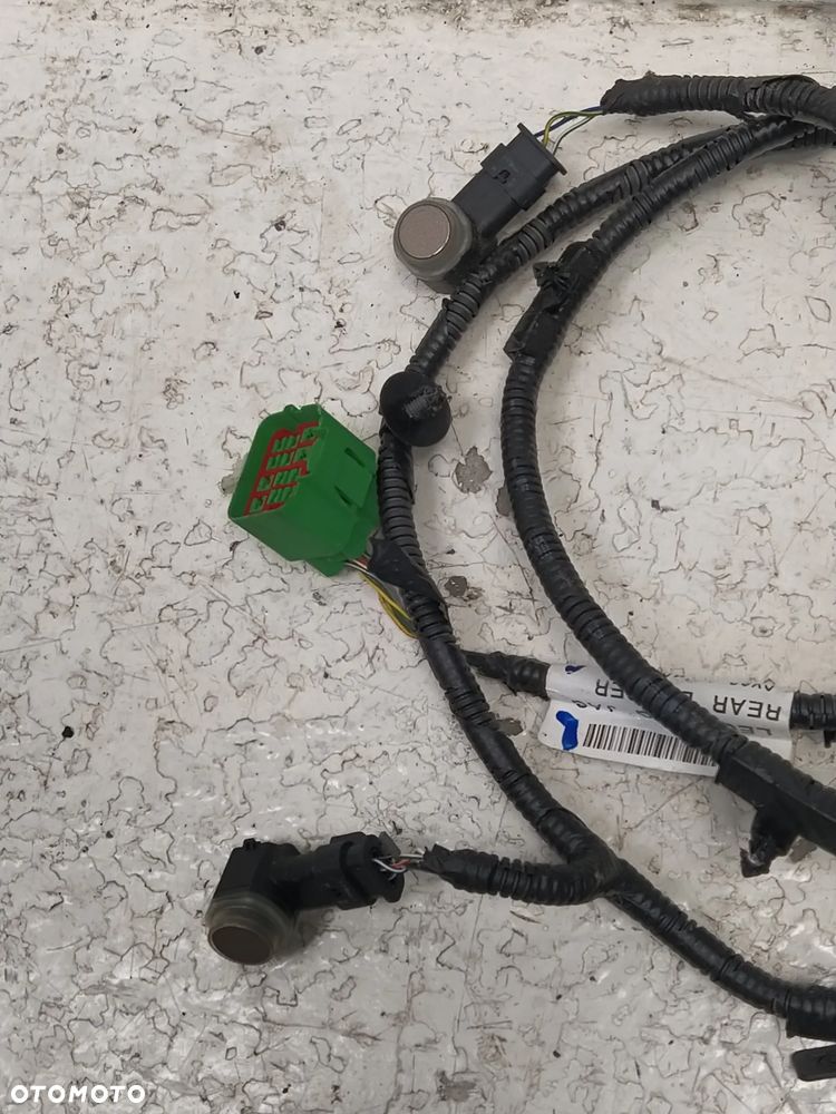 JAGUAR XF II X260 KABEL WIĄZKA PRZEWODY PDC + 4XPDC CZUJNIKI PARKOWANIA KOMPLETNE ORYGINAŁ - 6