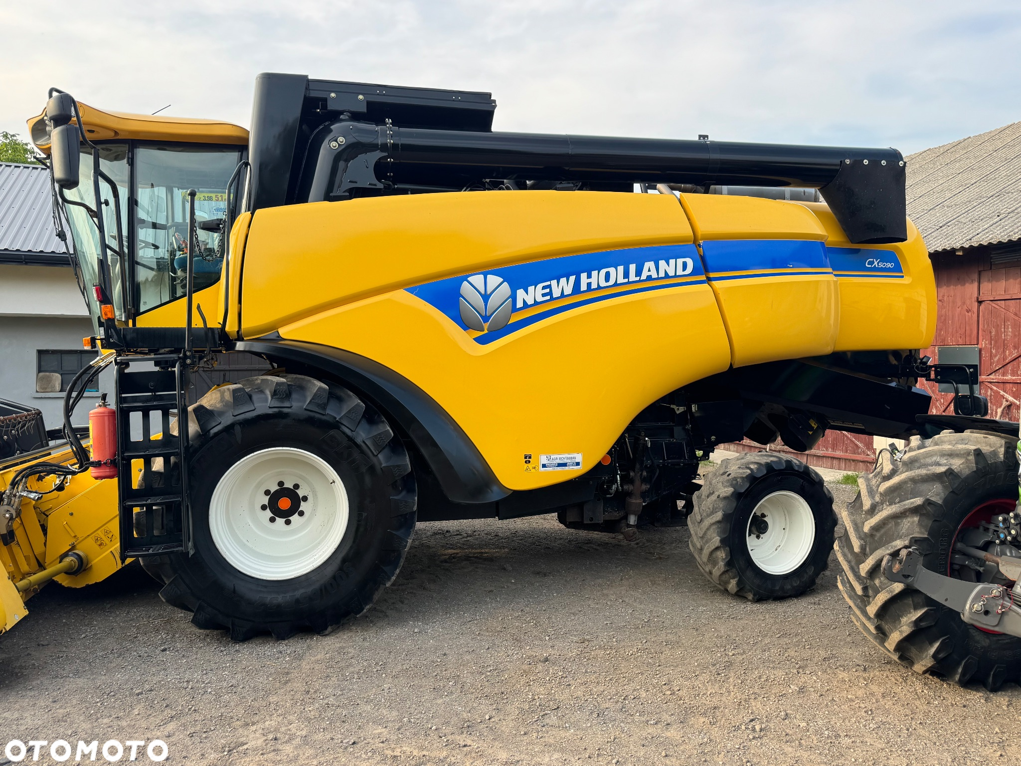 New Holland CX 5090 Super Stan 4.57 Heder TX Kombajn Zbożowy - 7