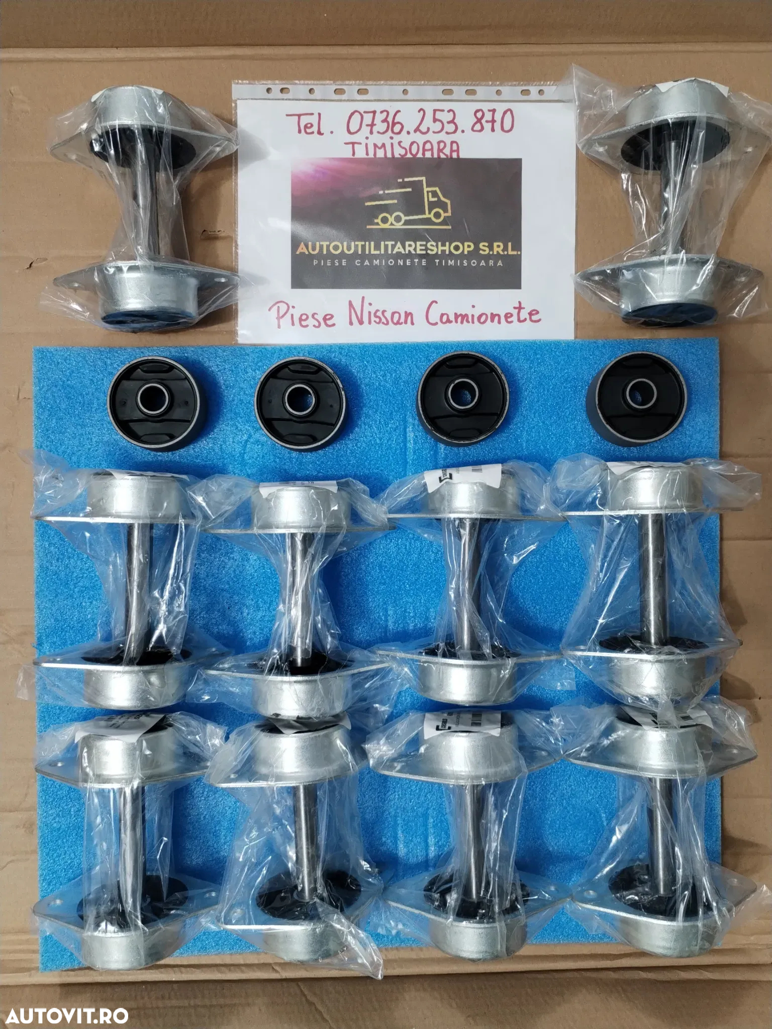 SUPORT CABINA NISSAN ATLEON NOU ORIGINAL TAMPON BUCSA CAUCIUC 95520LA20A - 10