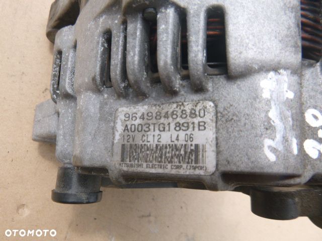 ALTERNATOR PEUGEOT 307 2.0 16v 9649846880 - 3
