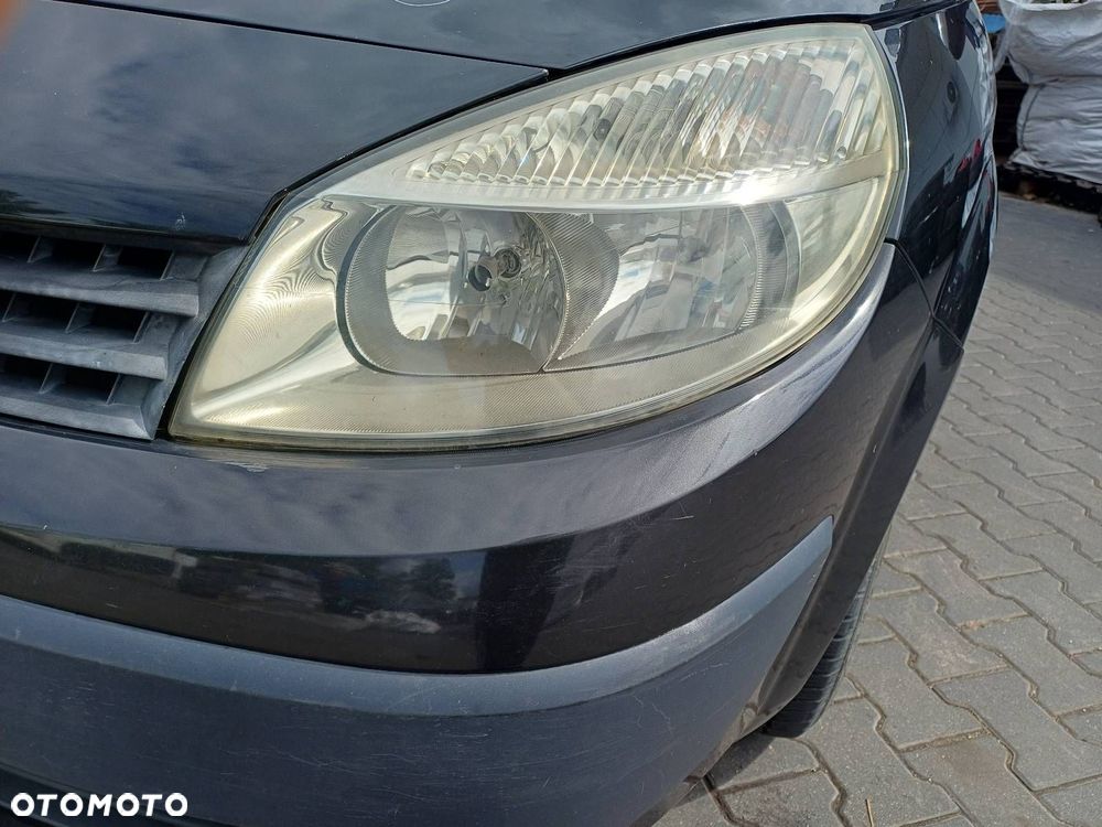 KOMPLETNY PRZÓD RENAULT GRAND SCENIC II NV676 MASKA ZDERZAK BŁOTNIKI LAMPY - 9