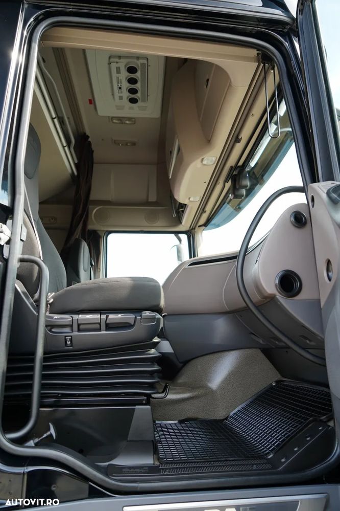 DAF XF 480 / TANDEM CARRIER KIT / 15,6 M / SSC / TRAVERSE / HYDRAULIC RANGE / RADIO CONTROL / WINCH / LIFTING AXLE / PARKING AIR CONDITIONING / WECON - 38