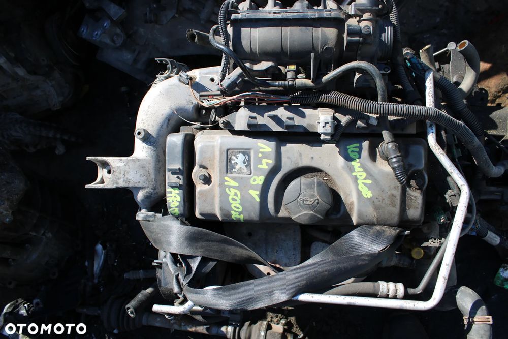 Silnik peugeot 206 1,4 8v kpl - 1