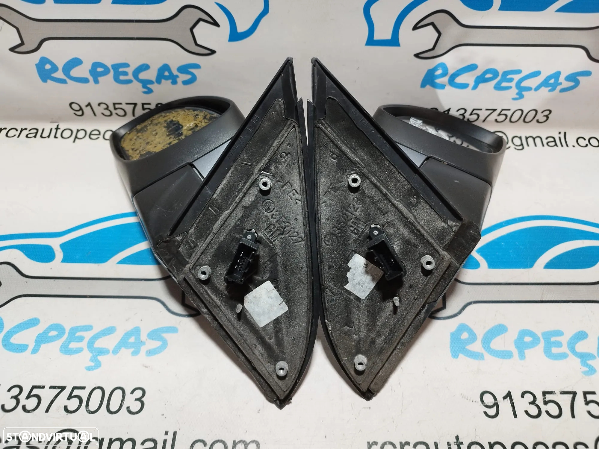 ESPELHO RETROVISOR ESQUERDO DIREITO OPEL VECTRA C GM24436145 24436145 GM24436147 24436147 OPEL SIGNUM ELETRICO AQUECIDO ESPELHOS RETROVISORES - 8