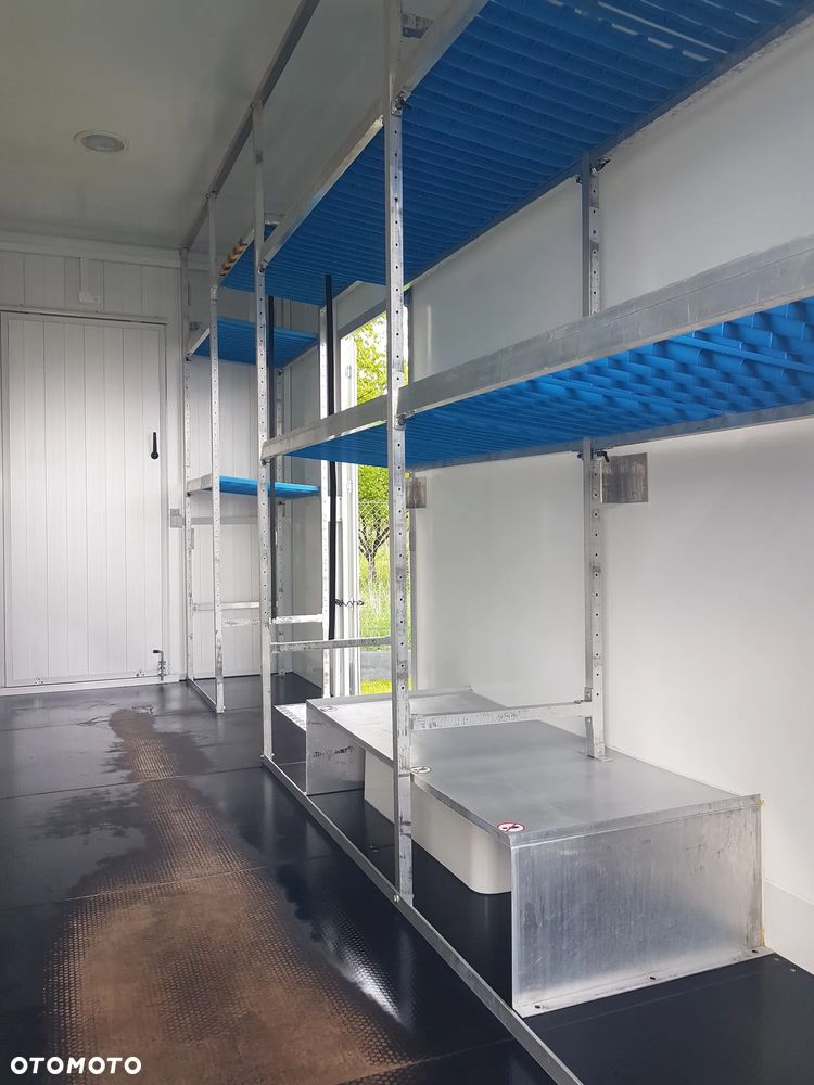 Iveco DAILY KONTENER NISKOPODŁOGOWY 4,43x2,23x2,42 SKLEP FOODTRUCK BAR KLIMA KONIOWÓZ KAMPER - 27