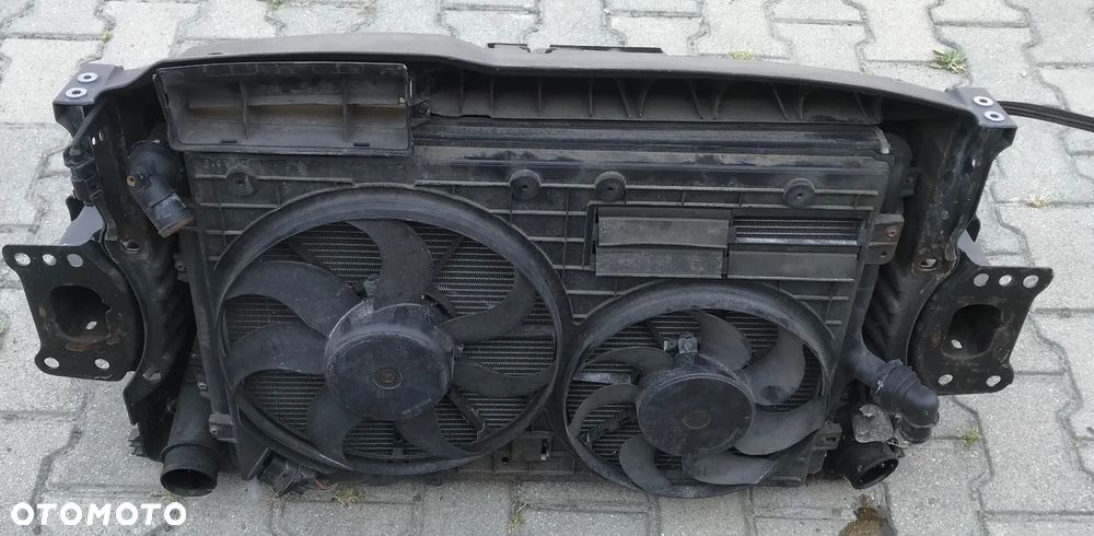 VW Golf VI 6 5K pas przedni wzmocnienie czołowe chłodnice - 2