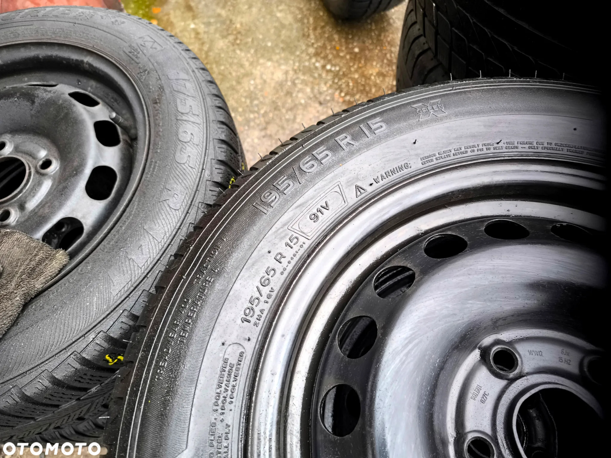 5x112 Felgi stalowe Stal 15 Koła Letnie Lato VW GOLF CADDY TOURAN SHARAN AUDI A4 B5 B6 A6 C5 SEAT LEON TOLEDO ALHAMBRA ALTEA SKODA OCTAVIA Passat B5 195/65 6mm Legnica ALU-RAD - 5