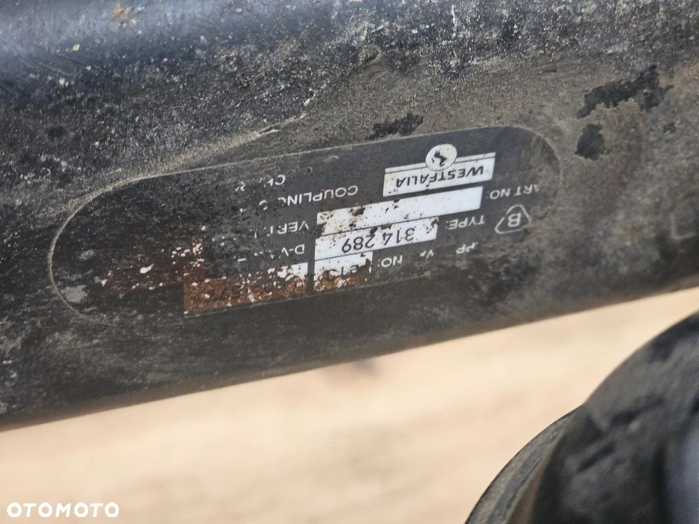 HAK HOLOWNICZY ODPINANY MODUŁ WIĄZKA OPEL MERIVA A 13 PIN BEZ KULI WESTFALIA - 10