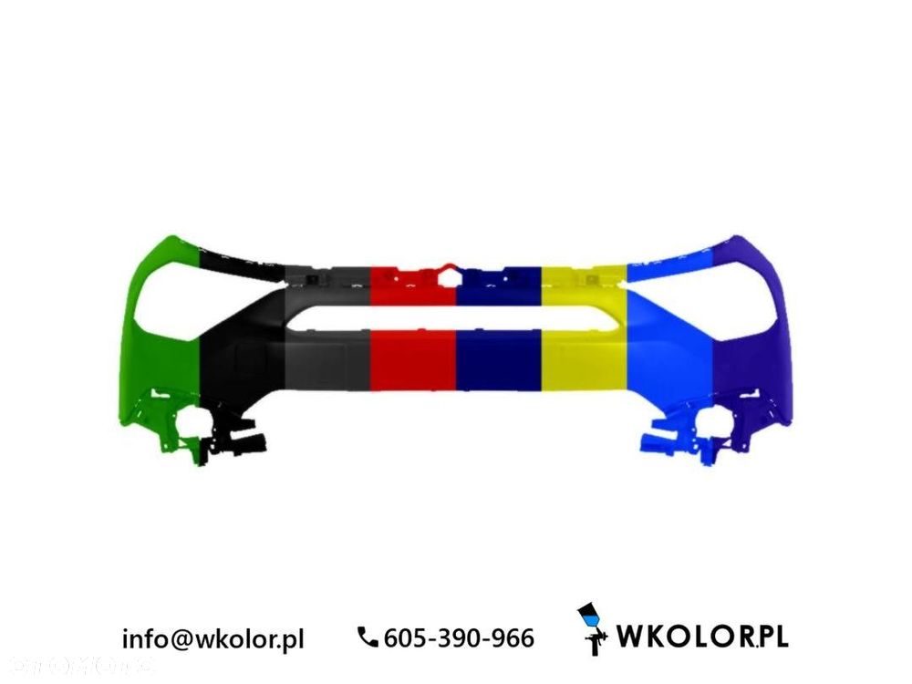 NOWY ZDERZAK CITROEN C4 III 2020- LAKIEROWANY W KOLOR - 1