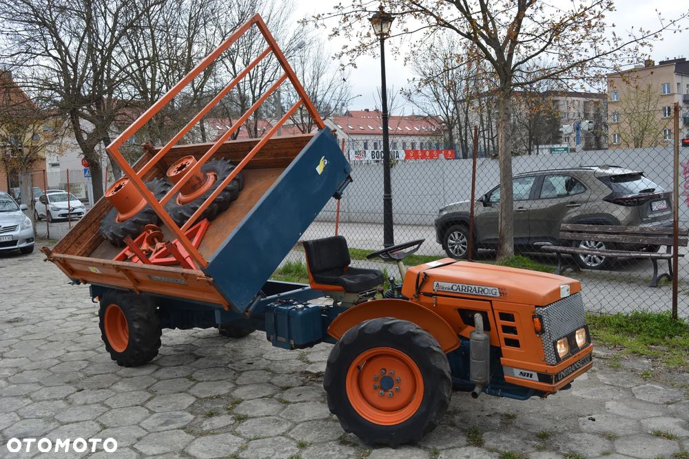 ANTONIO CARRARO UNITRANS Tipo 4800 _SOLIDNY TRAKTOREK 4x4 z PRZYCZEPĄ 3 STRONNA WYWROTKA BLOKADY REDUKTOR BIEGI SZOSOWE TERENOWE-WOM - 19