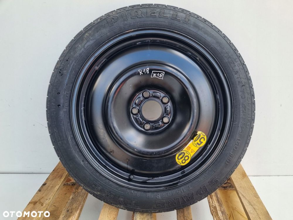 KOŁO DOJAZDOWE Jaguar XF XJ _ dojazdówka 115/85 R18 2180800 4R83-HB 5x108 - 1